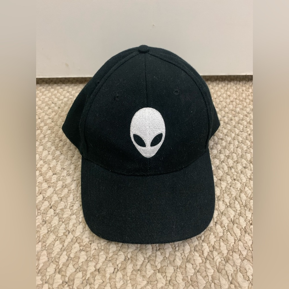 NWOT Alienware Black & White Unisex Black Hat
